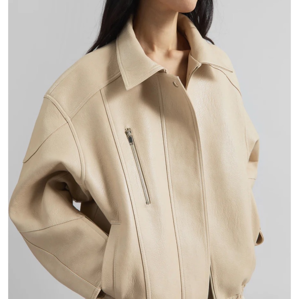 The Frankie Shop Elina Bomber Jacket